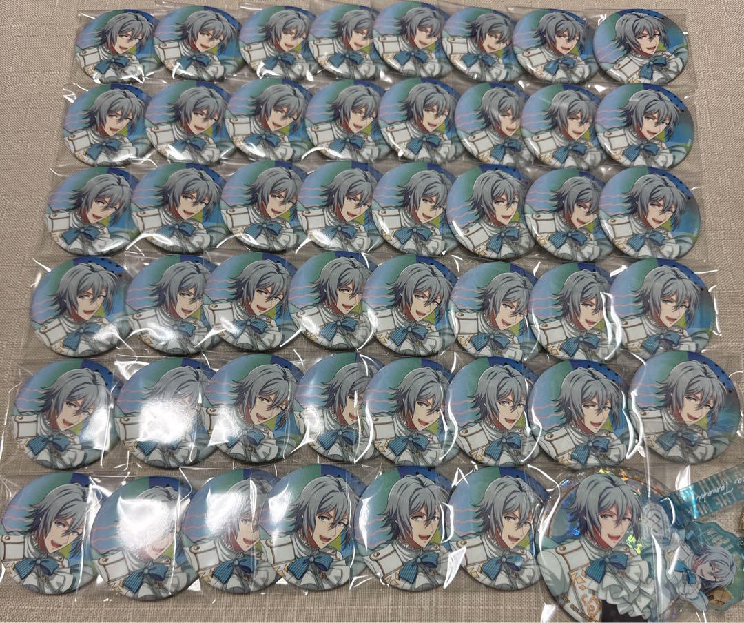 アイナナ アイドリッシュセブン 四葉環 缶バッジ 8周年 アクリルキーホルダー