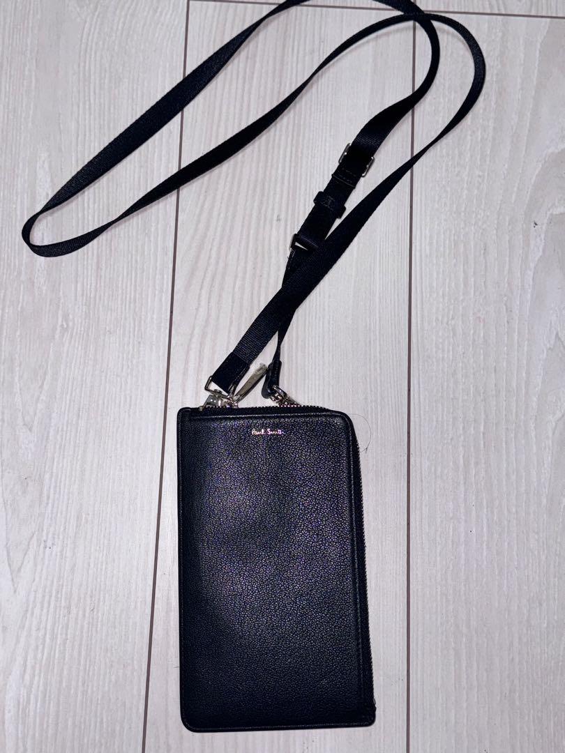 Paul Smith（ポールスミス）スマホショルダー／レザー ネックポーチ