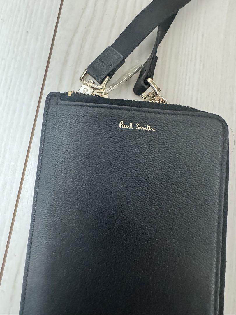 Paul Smith（ポールスミス）スマホショルダー／レザー ネックポーチ
