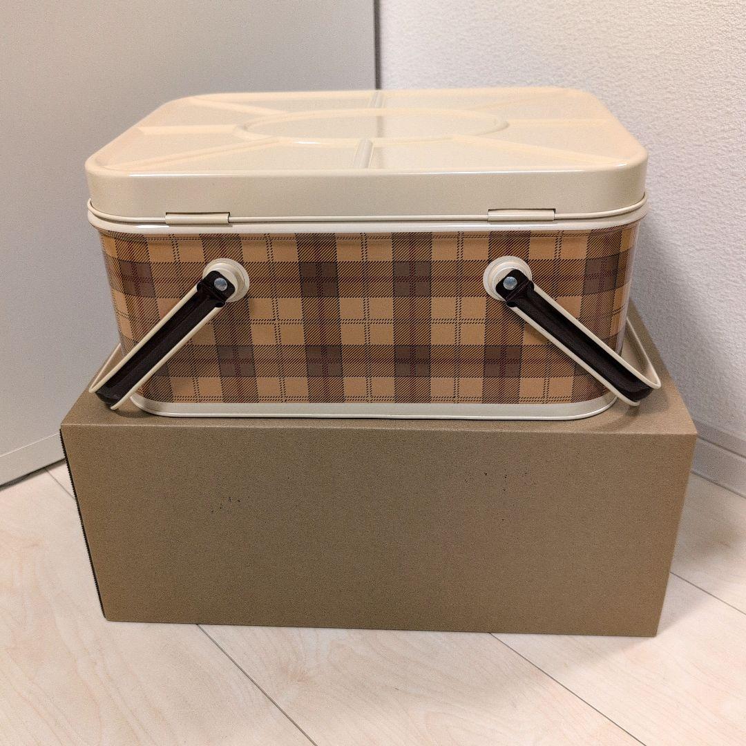 DULTON ティンバスケット　マスタード＆レッド2個セット