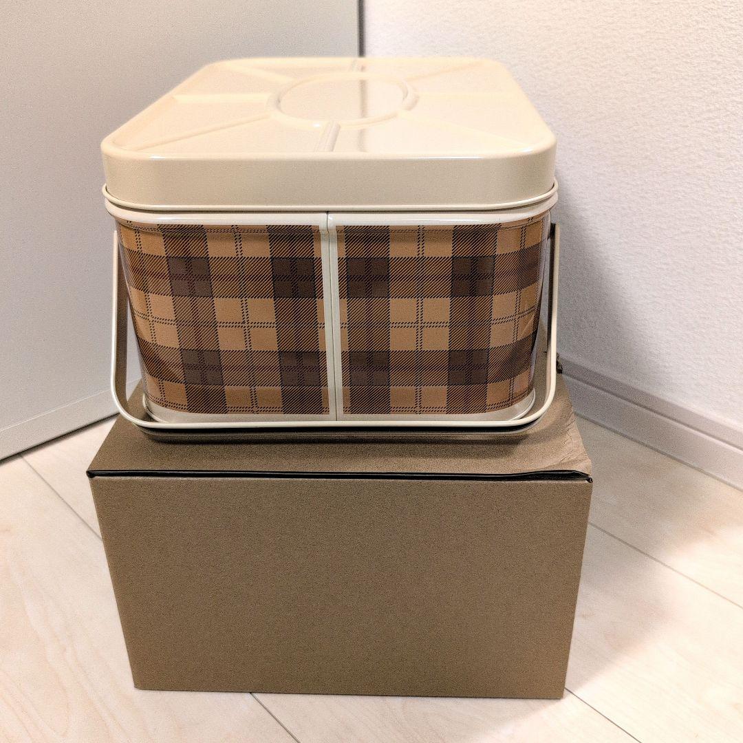 DULTON ティンバスケット　マスタード＆レッド2個セット