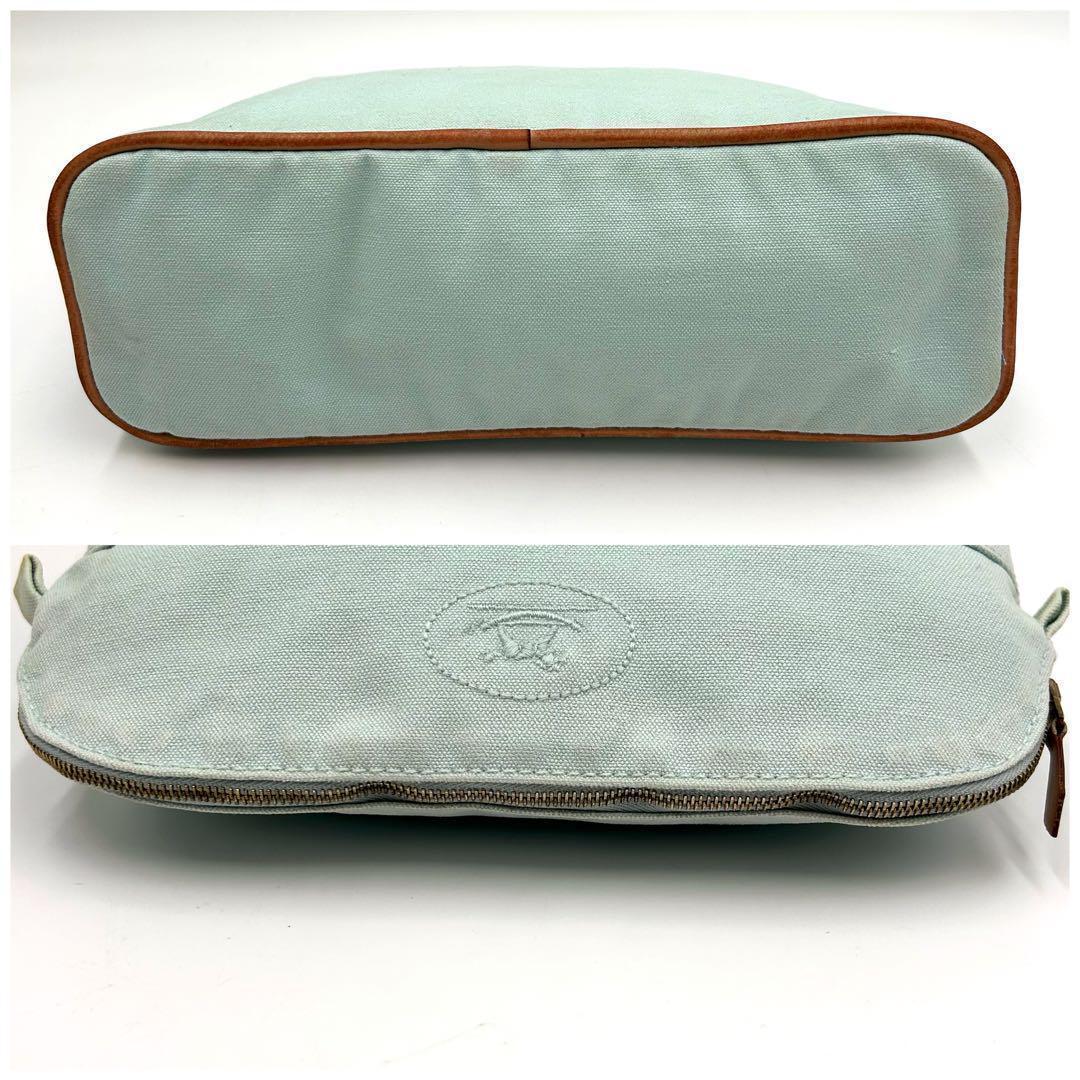 ⭐︎エルメス　HERMES　ポリードポーチMM 　馬ロゴ　　ririジップ　小物