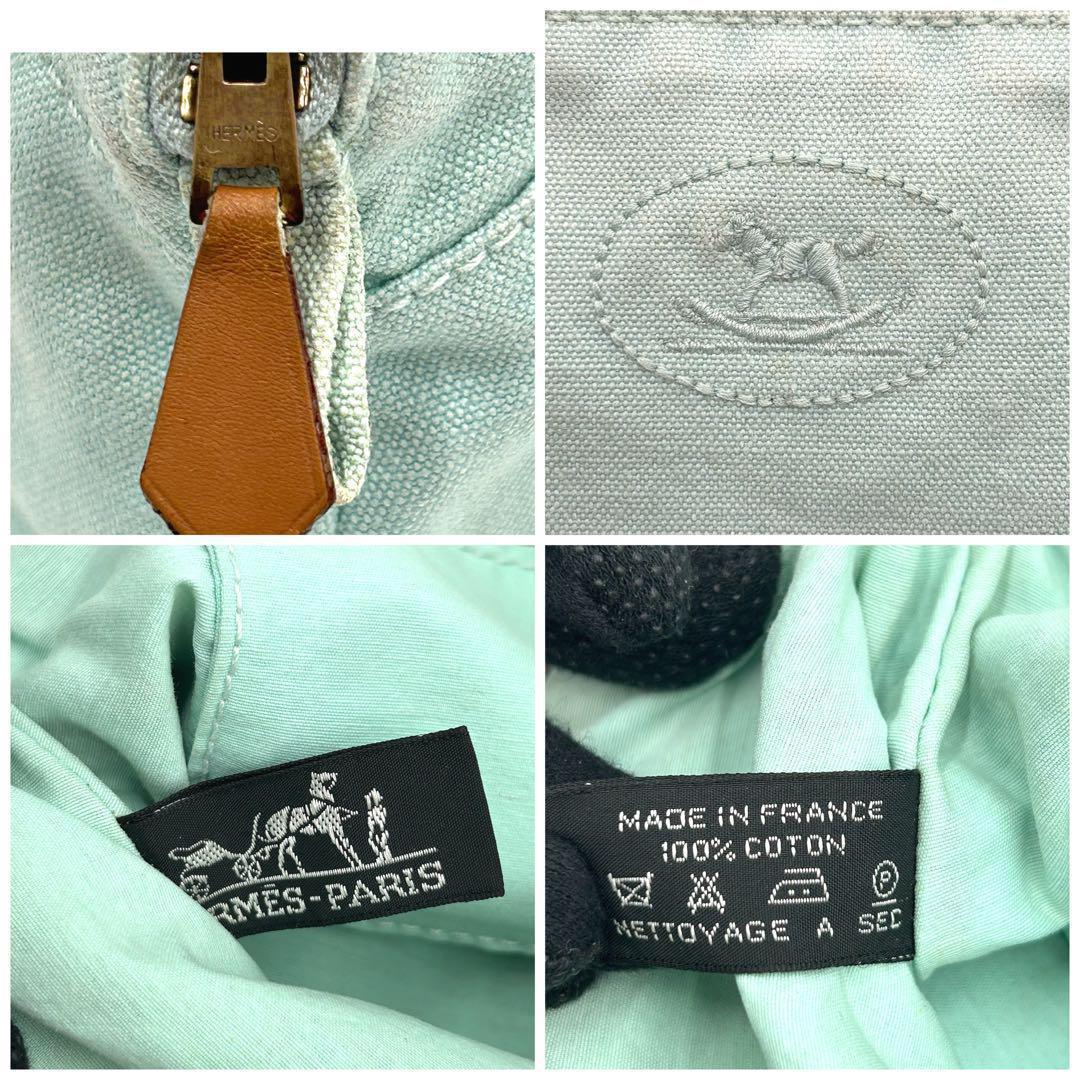 ⭐︎エルメス　HERMES　ポリードポーチMM 　馬ロゴ　　ririジップ　小物