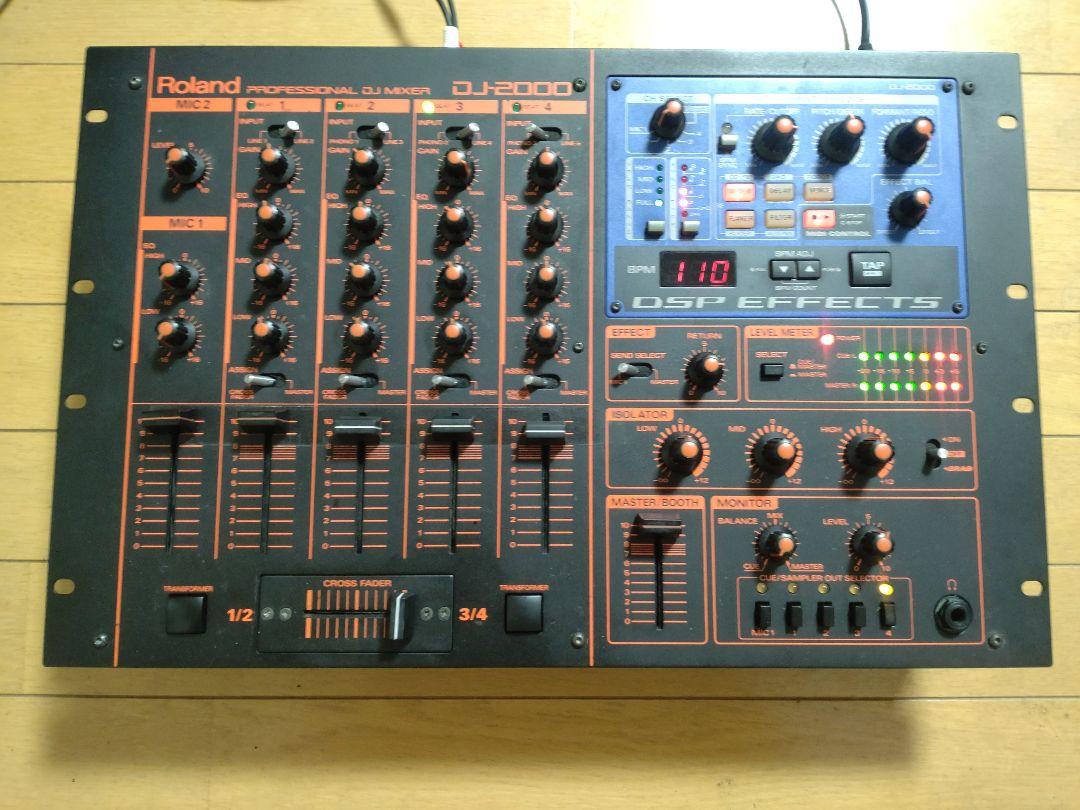 ROLAND DJ-2000 動作確認済み　送料込み　DJミキサー