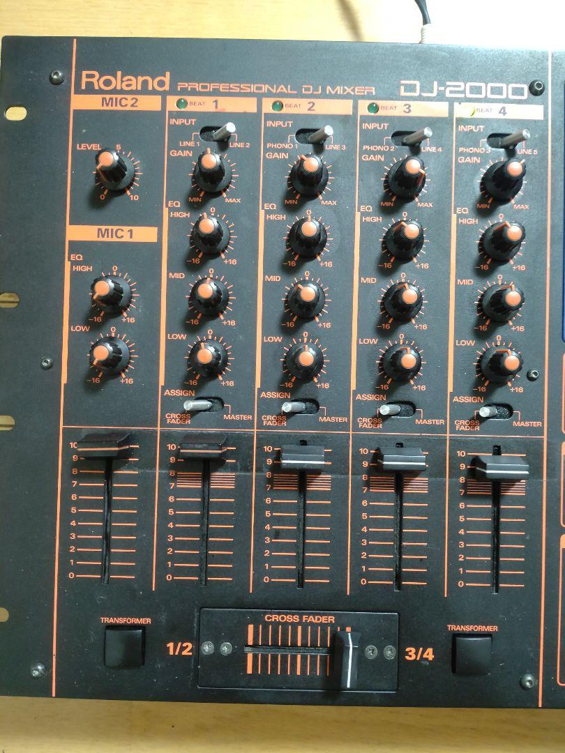 ROLAND DJ-2000 動作確認済み　送料込み　DJミキサー
