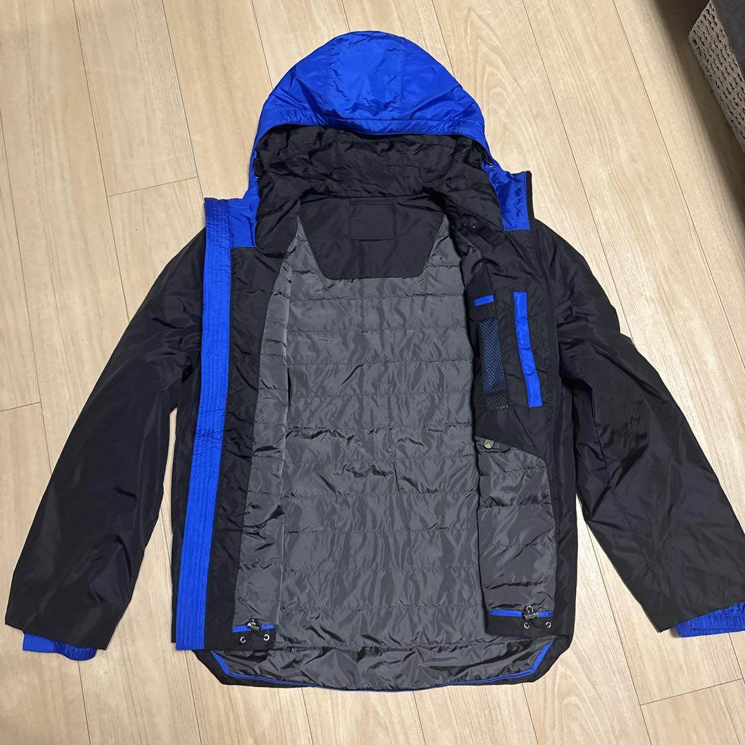 りんごのほっぺ【新品】プラダ　ホワイトグース混ナイロンダウン