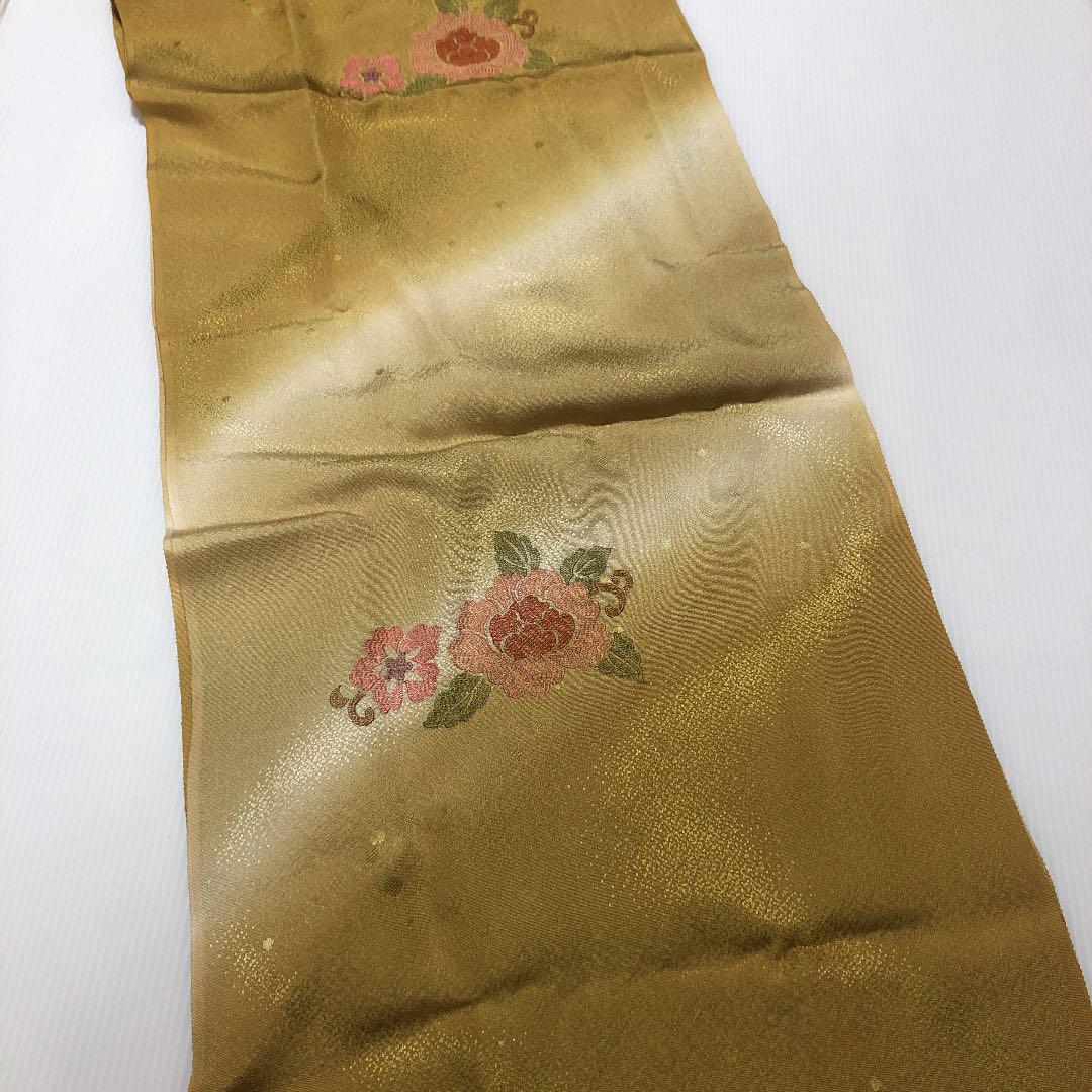 安い低価 set59 花文様 帯揚げ 帯締め ZnoEK-m20206627305 新品未使用 69800円 京すが刺繍 新作入荷安い