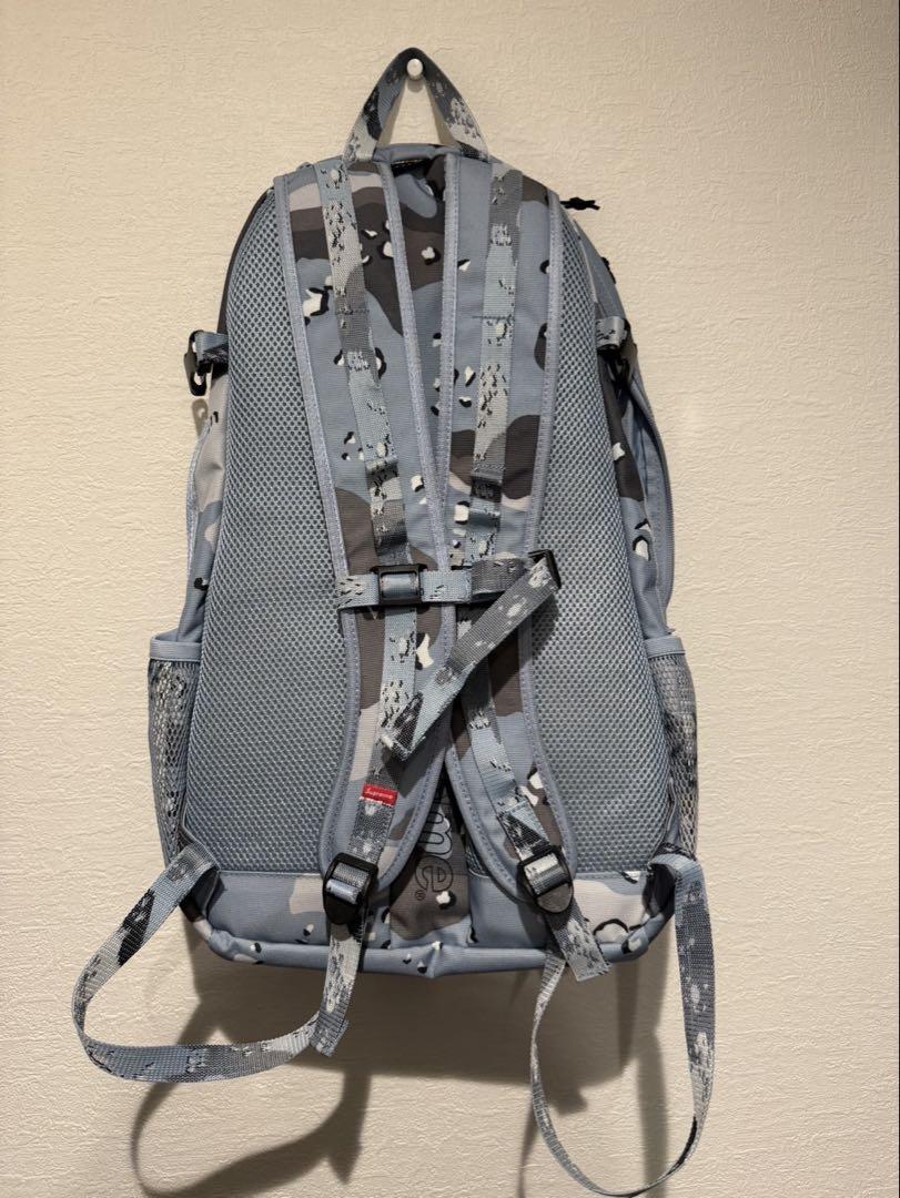 Supreme Backpack Cordura SS20 Blue Chocolate Chip Camo