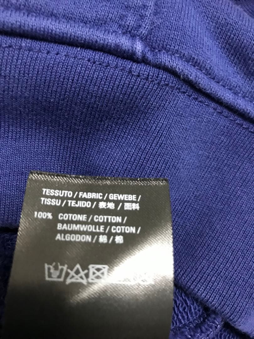 【国内正規品】BALENCIAGA バレンシアガ ネイビー フード付きパーカー 【国内正規品】BALENCIAGA バレンシアガ ネイビー フード付きパーカー