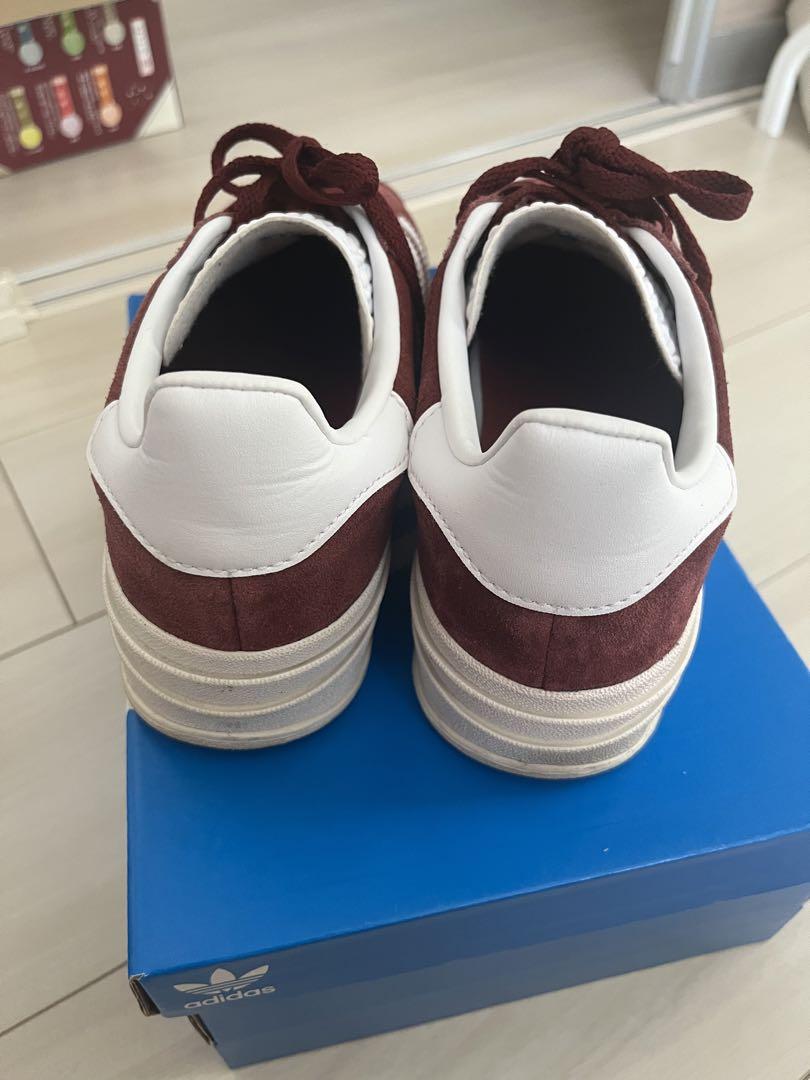 adidas Gazelle バーガンディ スニーカー