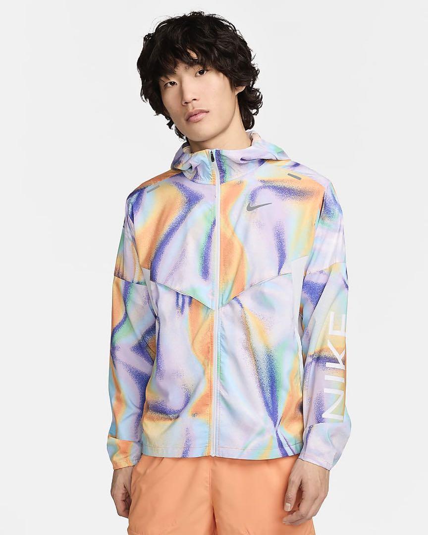 NIKE レペル UV 総柄　ウインドランナー　　ランニングジャケット ナイキ