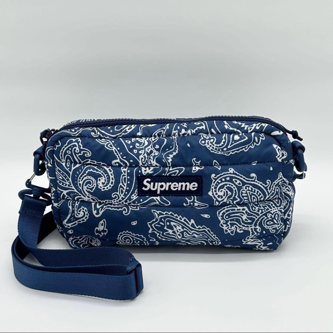 Supreme シュプリーム 21SS bandana tarp side bag バンダナ柄