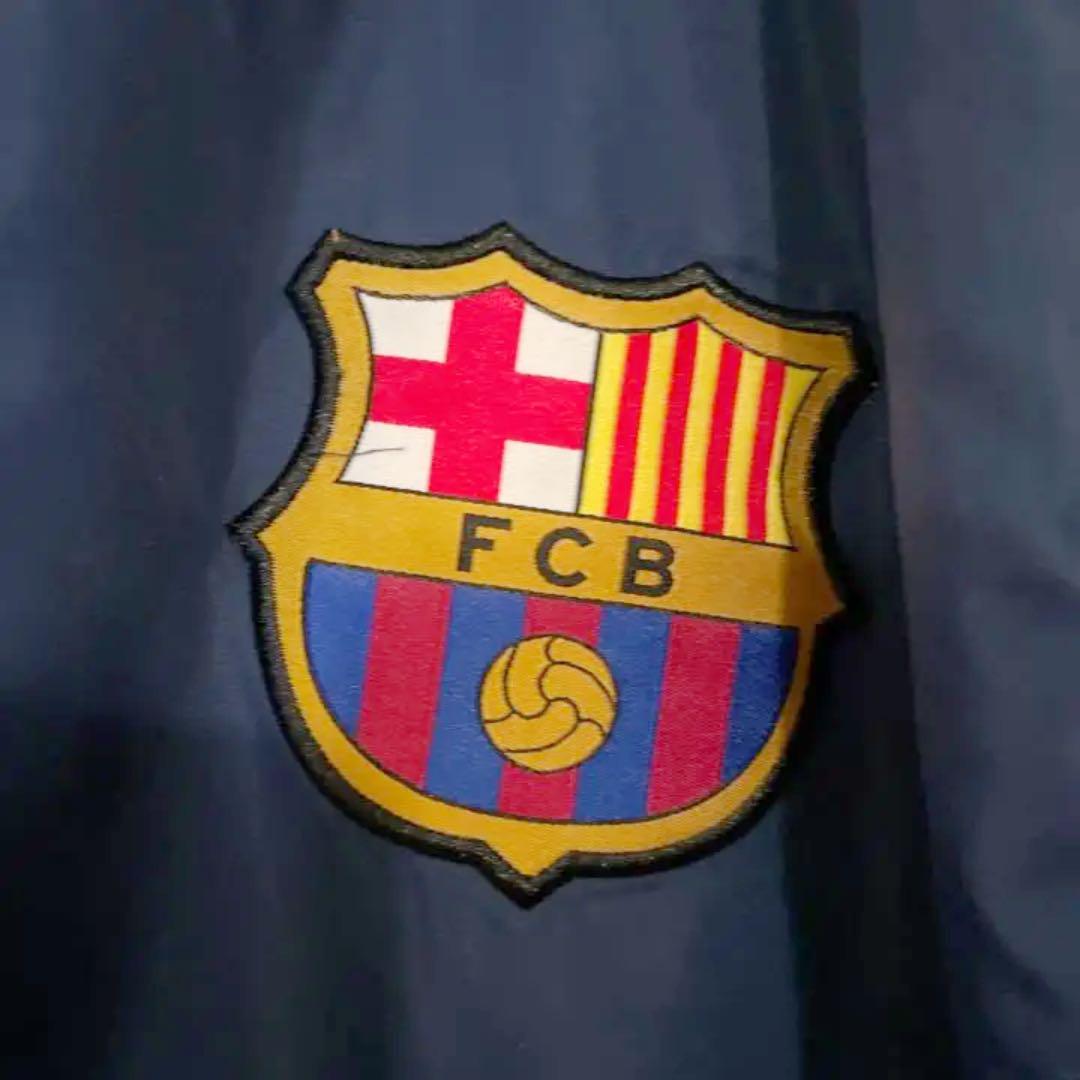 FCバルセロナ　ダウン入りフリースジャケット
