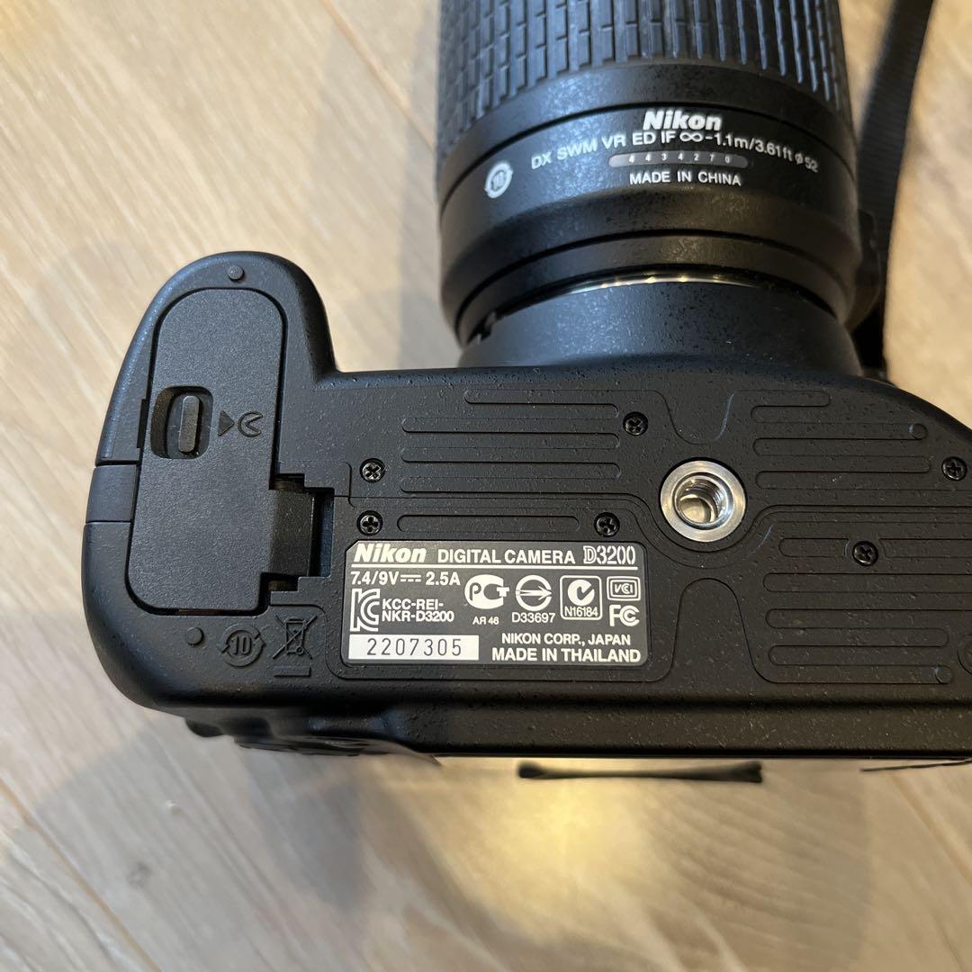 ⭐️美品⭐️Nikon D3200 シングルレンズセット すぐ撮影ができる 破格 ✨初心者セット✨Nikon D3200 レンズセット 高画質 届いてすぐ