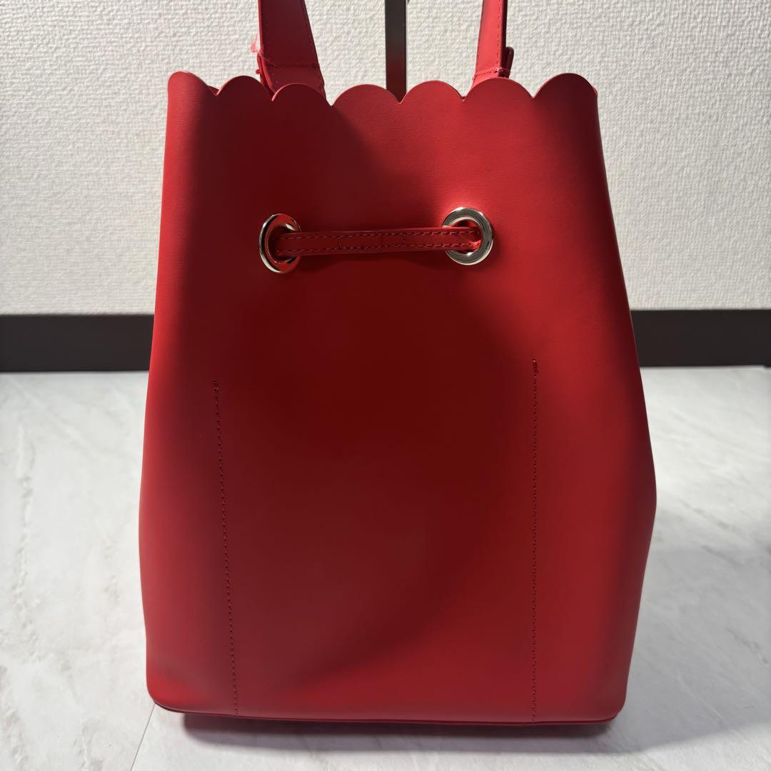 限定週末セール❣️✨極美品✨FURLA コスタンザ 巾着 2wayバッグ 極美品 FURLA フルラ コスタンザ バイカラー ピンク 巾着 バッグ