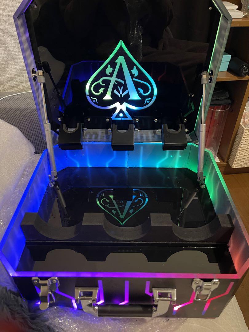 【訳あり・ジャンク品】アルマンド ディスプレイ LED アタッシュ ケース