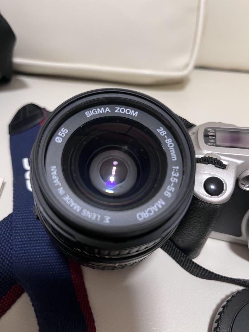 美品Canon EOS 一眼レフカメラ SIGMAレンズ付き２本　フィルムカメラ Canon EOS kiss 一眼レフカメラセット Sigmaレンズ2本付 - メルカリ
