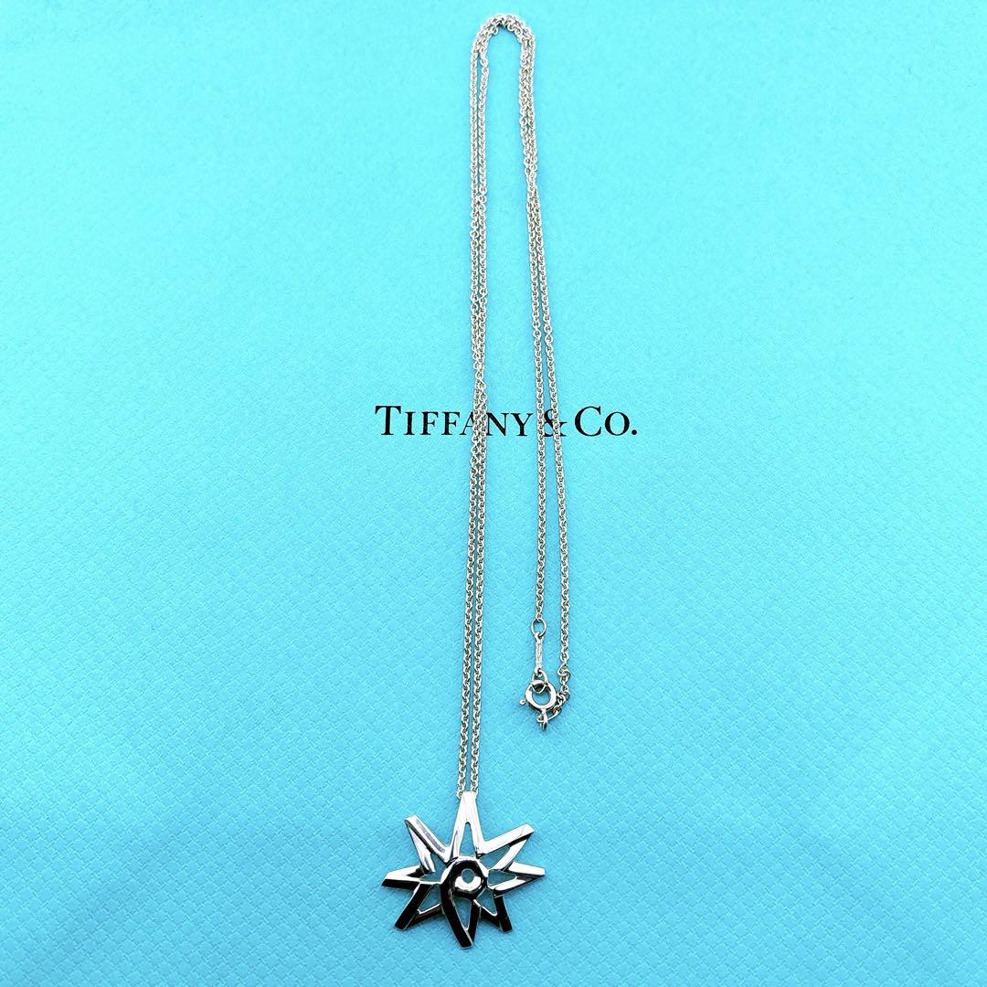 【美品】Tiffany ティファニー ボリュームスター ネックレス SV925