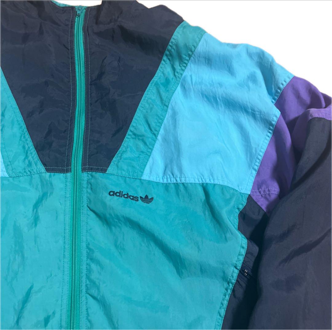 ☆80s.90s adidas originals ナイロンジャケットアディダス