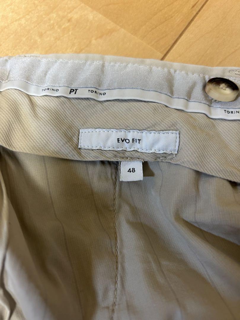 PT TORINO コットンスラックス ベージュ 48