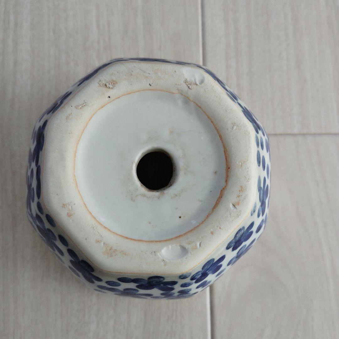 青と白の花柄 陶器製お猪口5.5cm6cmD 髑髑お猪口 5個セット - 横尾忠則オンラインショップ