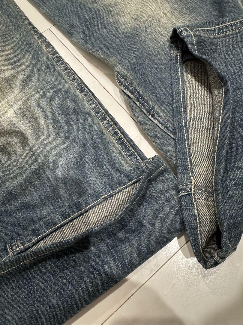 【裾上げ】 SLY DOUBLE BELT WIDE FLARE PT-C SLY DOUBLE BELT WIDE FLARE PT-C BLU -ファッション通販