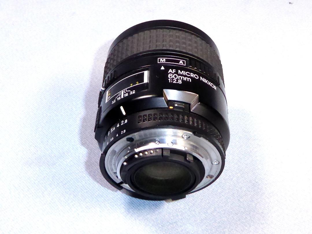 格安SALEスタート! ☆ NIKON AF MICRO NIKKOR 60mm/F2.8 レンズ(単