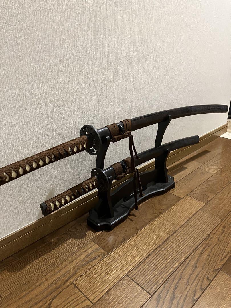 越前武士刀-高性能マンガン鋼(焼藍)武具 刀装具 日本刀 模造刀 居合刀 越前武士刀-高性能マンガン鋼(焼藍)武具 刀装具 日本刀 模造刀