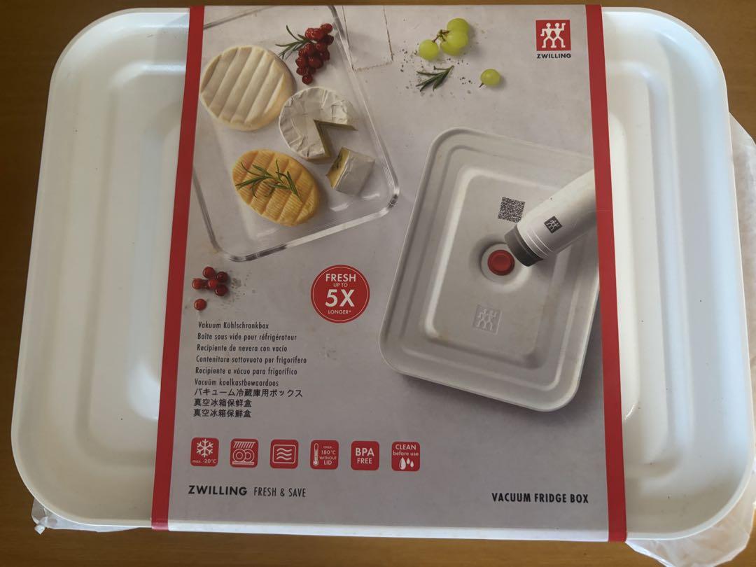 ZWILLING　ツヴィリング FRESH＆SAVE 真空ポンプ保存2点セット