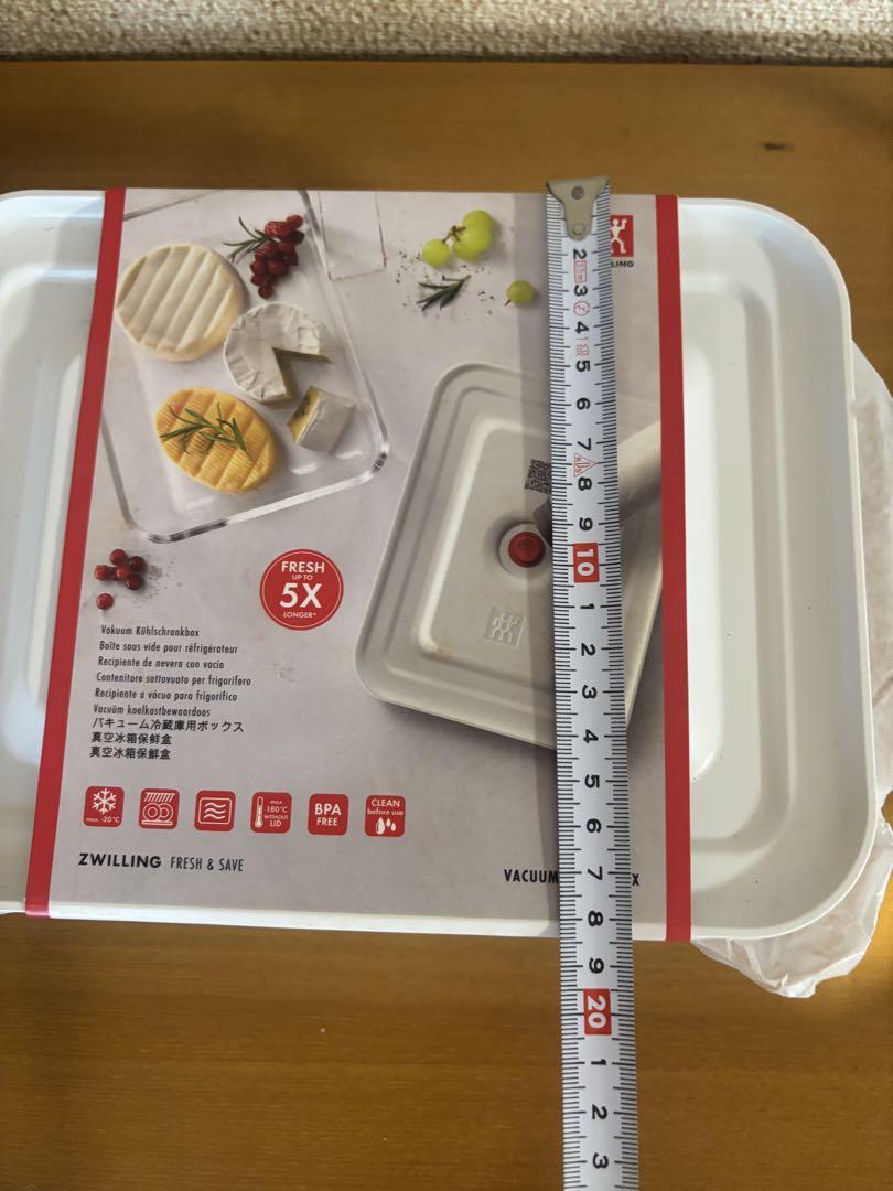 ZWILLING　ツヴィリング FRESH＆SAVE 真空ポンプ保存2点セット