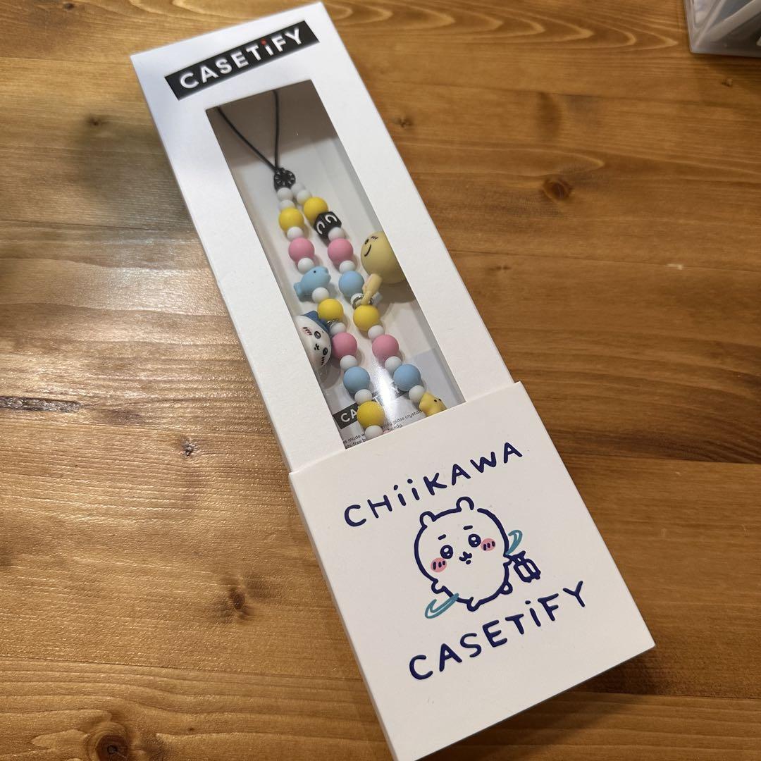 即日発送 ちいかわ CASETiFY スマホストラップ ハチワレ うさぎ ちいかわ - ちいかわ ケースティファイ CACETiFY ストラップ