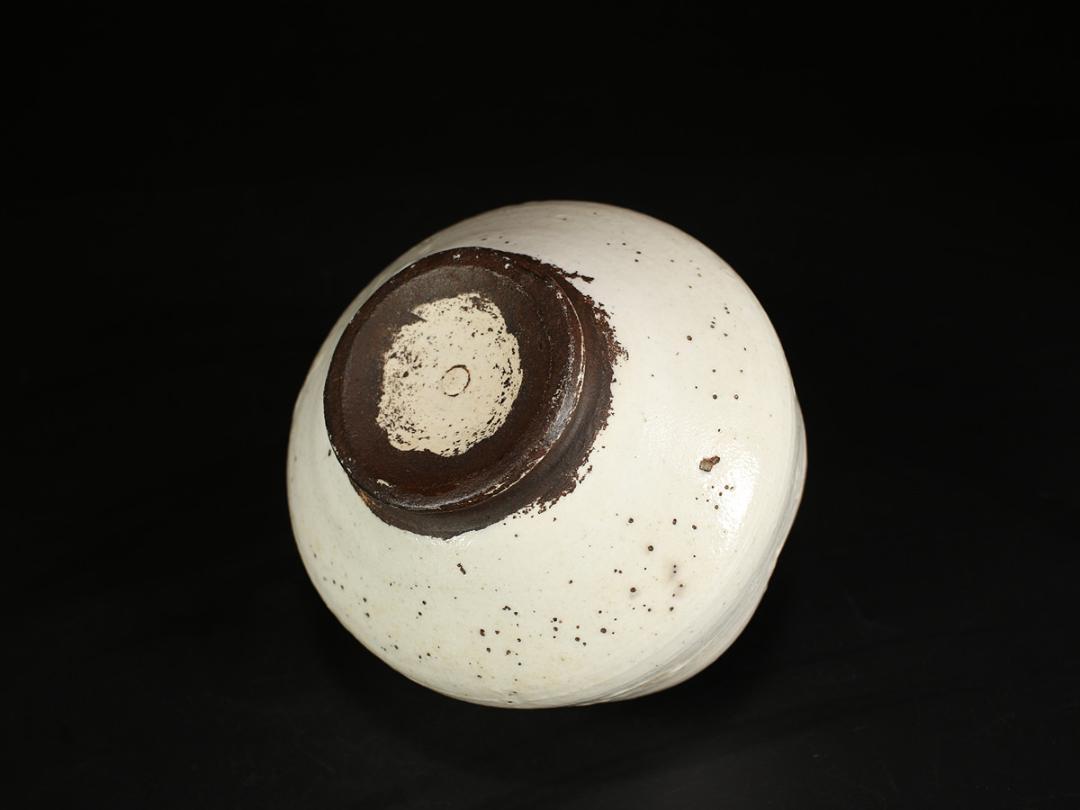 朝鮮  【李朝時代】 白磁 金海茶碗／ 箱付 美品