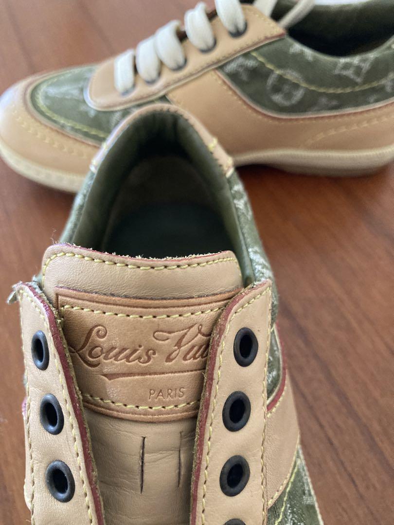 ルイ ヴィトン LOUIS VUITTON スニーカー モノグラム デニム
