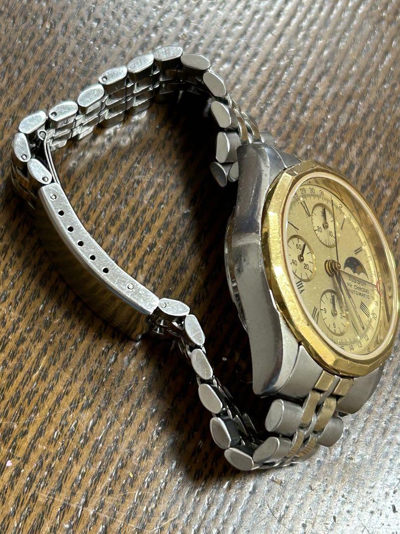 Tissot PR CHRONO ティソ トリカレ ムーンフェイズ 自動巻