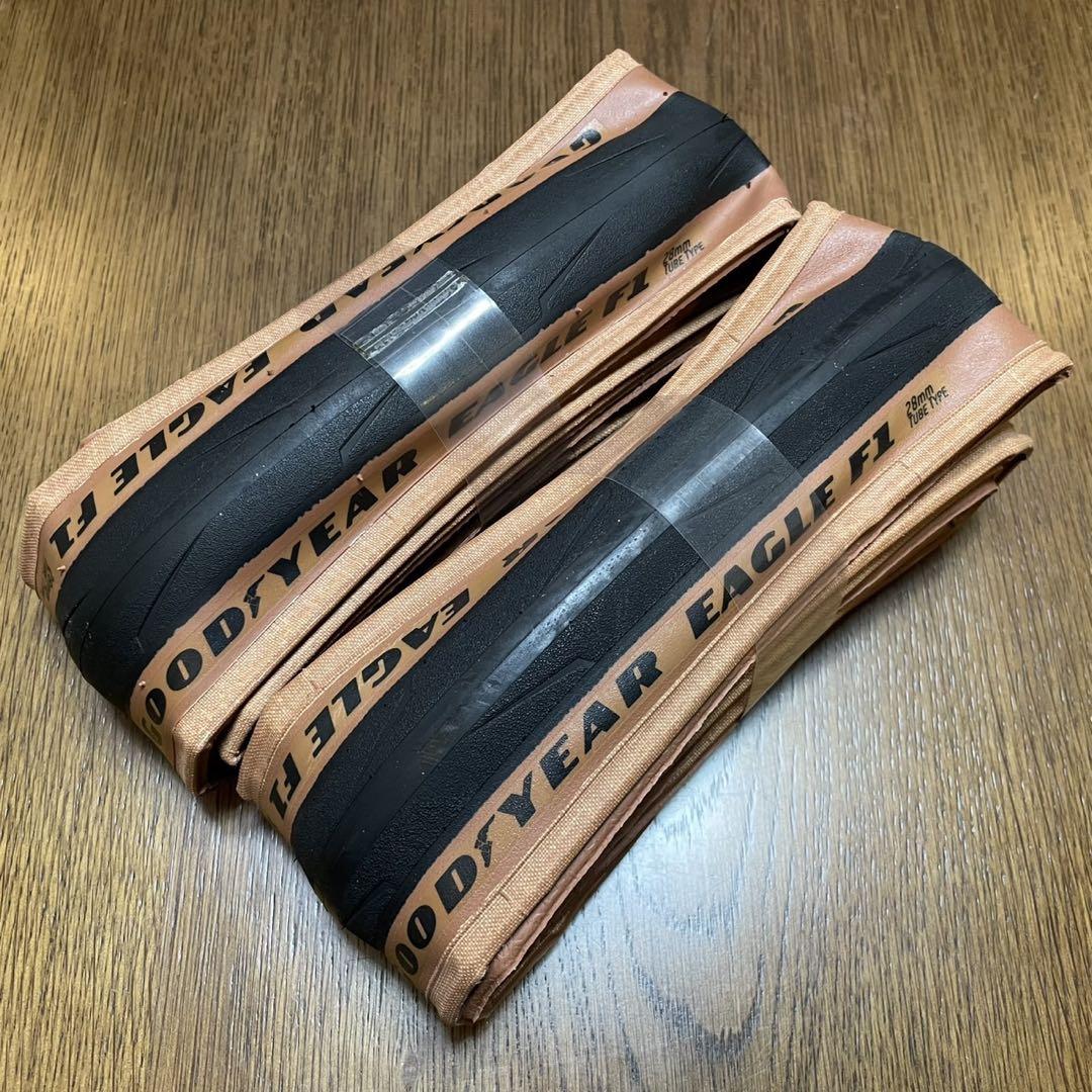 GOODYEAR　EAGLE F1　チューブタイプ　700×28c　TAN DHgate.com:Goodyear Eagle F1 Road Bike Tires, 700x25/28/30