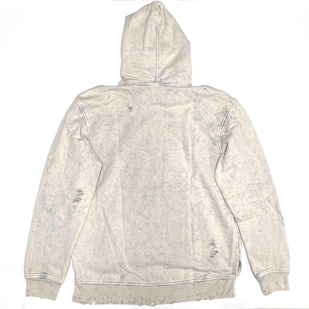 アルケミスト　ALCHEMIST パーカー ALCHEMIST アルケミスト×GUESS ゲス スウェットパーカー 灰 S