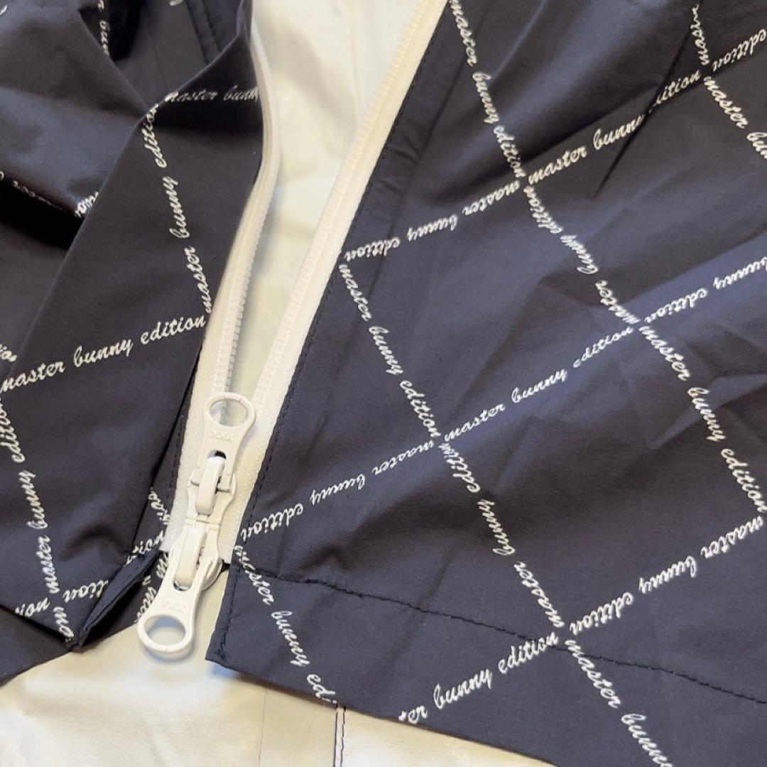 美品 近年 マスターバニー 2way ダイヤロゴプリント柄 レインワンピース 美品 近年 マスターバニー 2way ダイヤロゴプリント柄 レインワンピース