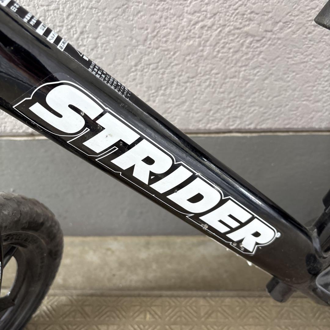 箱説明書スタンド付】STRIDER 黒 12Sport ストライダー 自転車本体