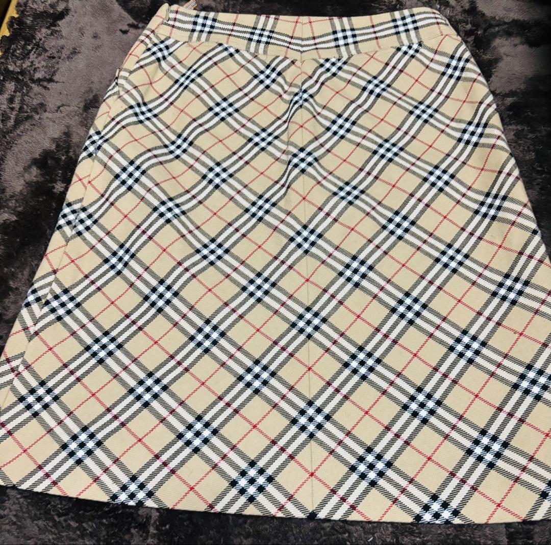 【美品】BURBERRY LONDON バーバリーチェック スカート サイズ38