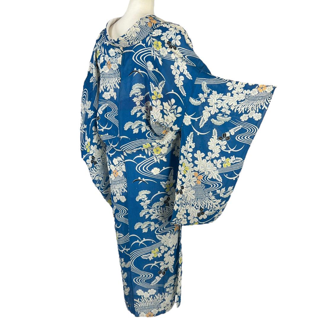 おりょう　夏着物　絽　アンティーク　着物