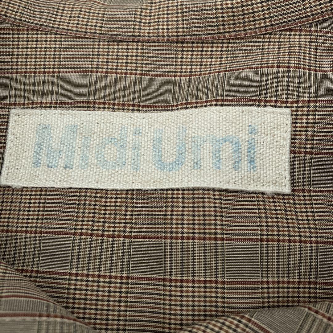 Midi Umi チェックシャツ Midi Umi チェックシャツ