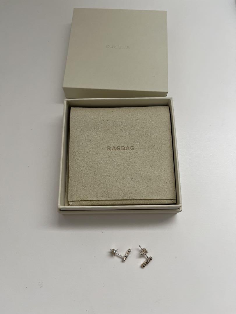 RAGBAG◇クリスタルピアス◇専用ボックス付き美品