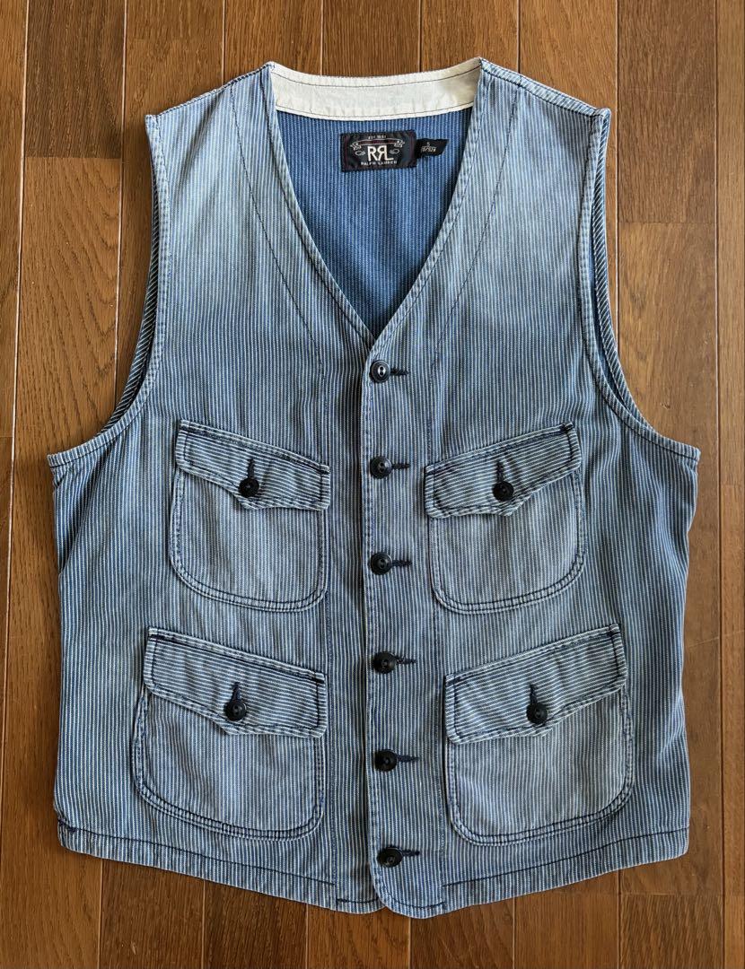 RRL チェーンストライプ ベスト
