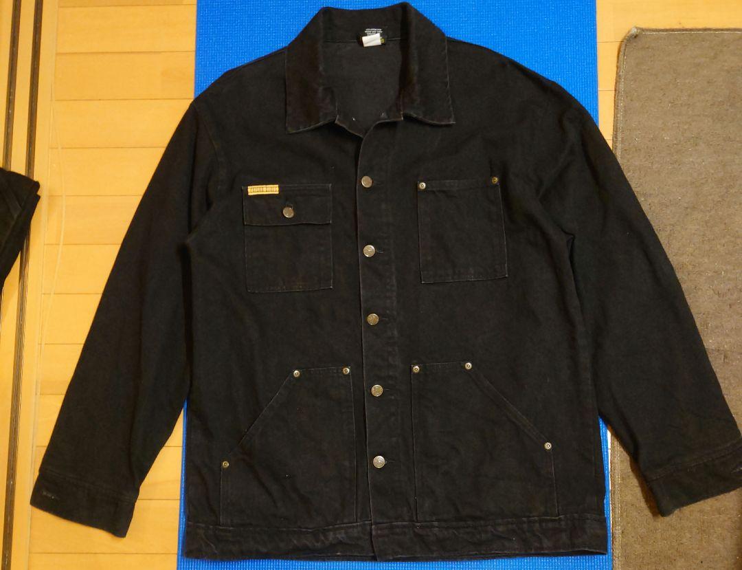 プリズンブルー　ブラック カバーオール　size2 ＸＬ