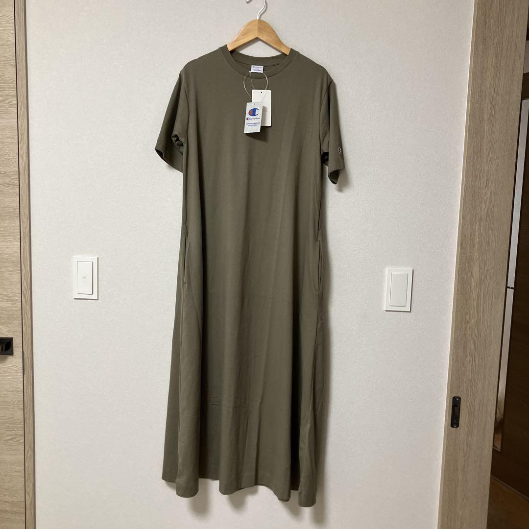 【別注】<Champion>フレア Tシャツ ワンピース