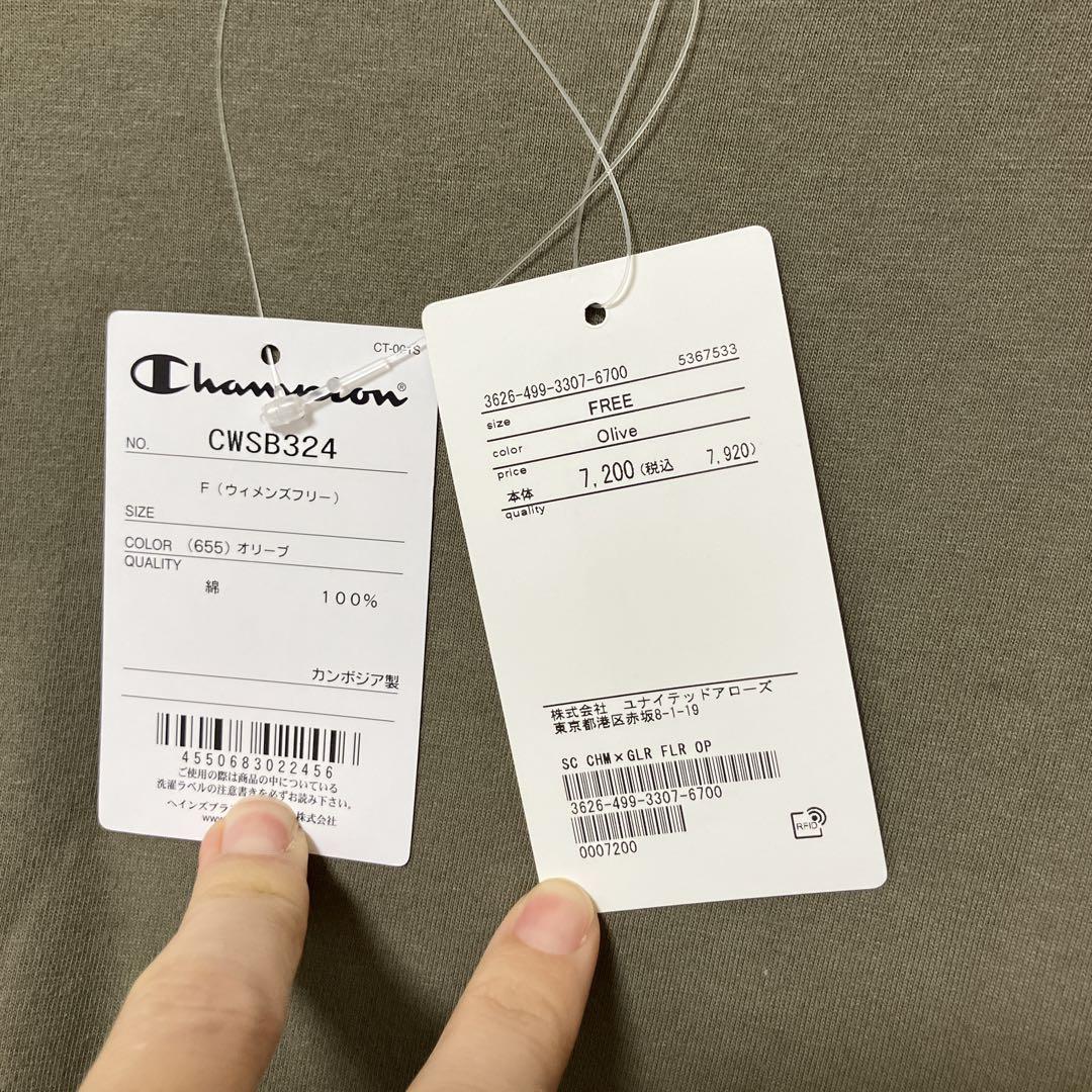 【別注】<Champion>フレア Tシャツ ワンピース