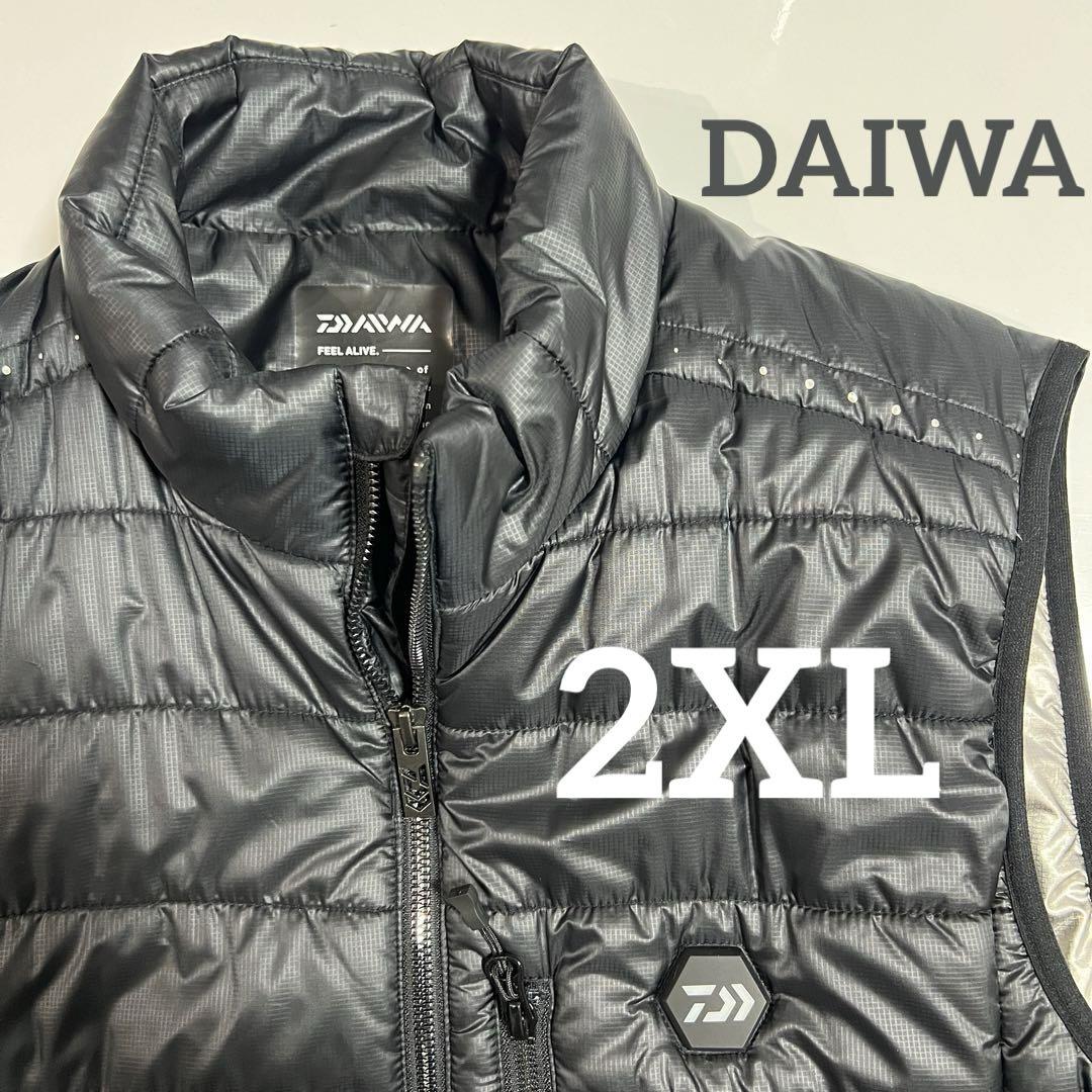 【レア】DAIWA★エネサーモベスト★黒★2XL