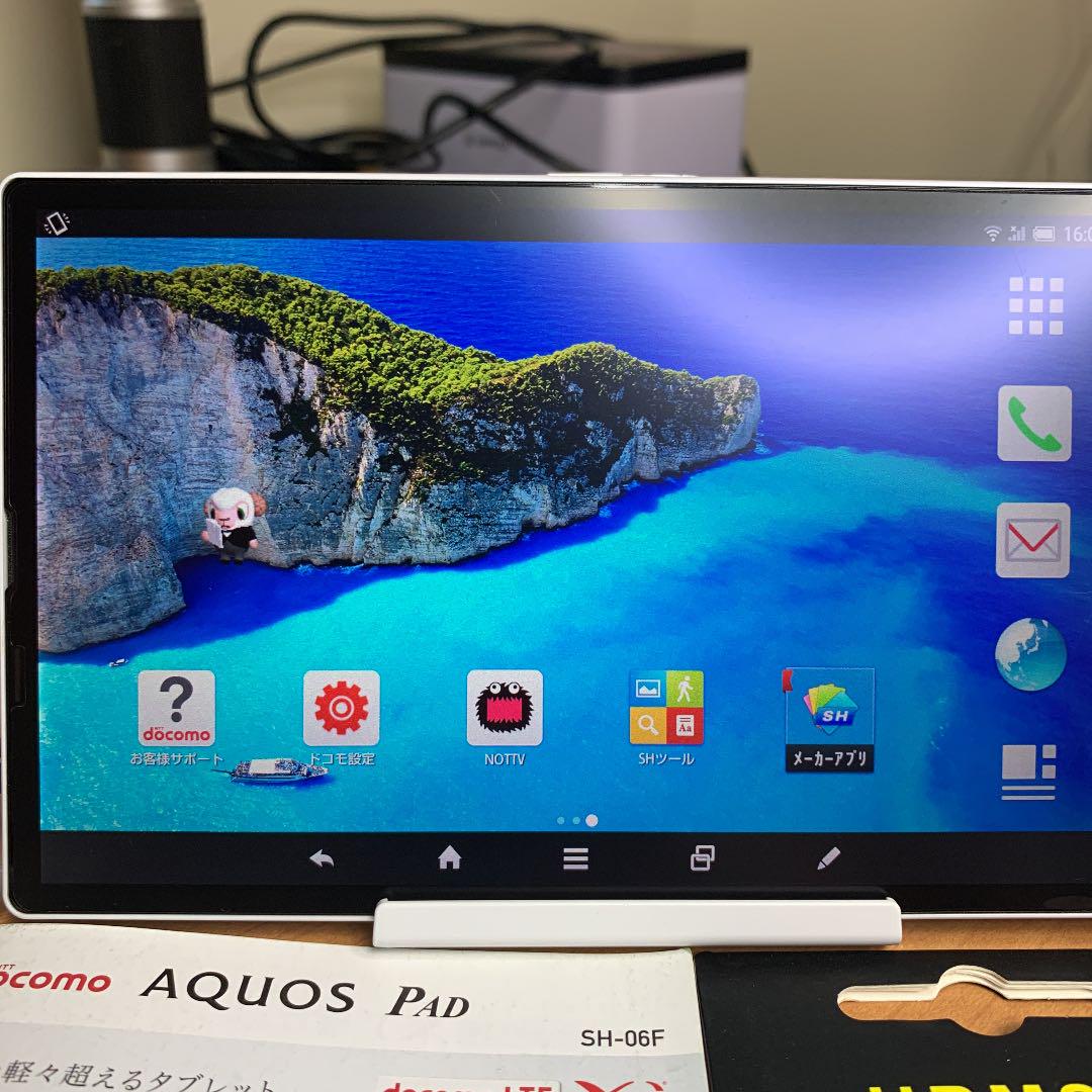 SHARP AQUOS PAD SH-06F おまけ32G SDカード付 Qjhd4-m20239671938 超激得国産