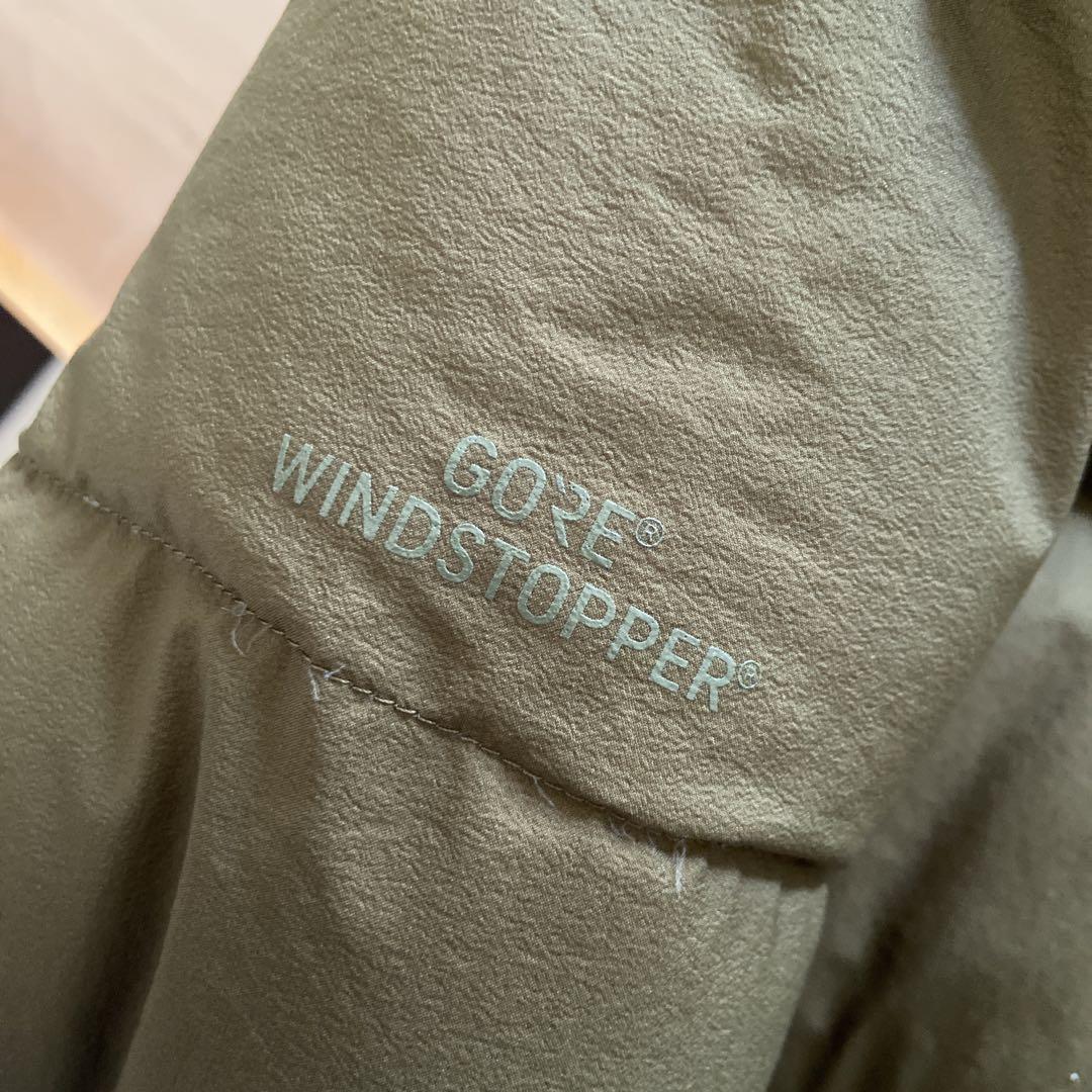THE NORTH FACE ゴア ウィンドストッパーダウンシェルコートM