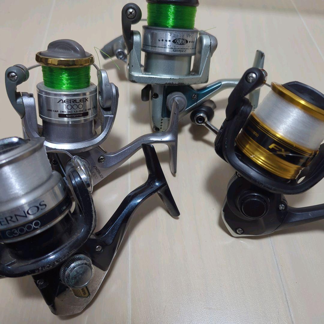 シマノ エアノス FX エアレックス ホリデイスピン 4台セット